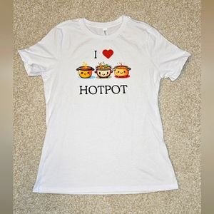 I Love Hotpot T shirt
